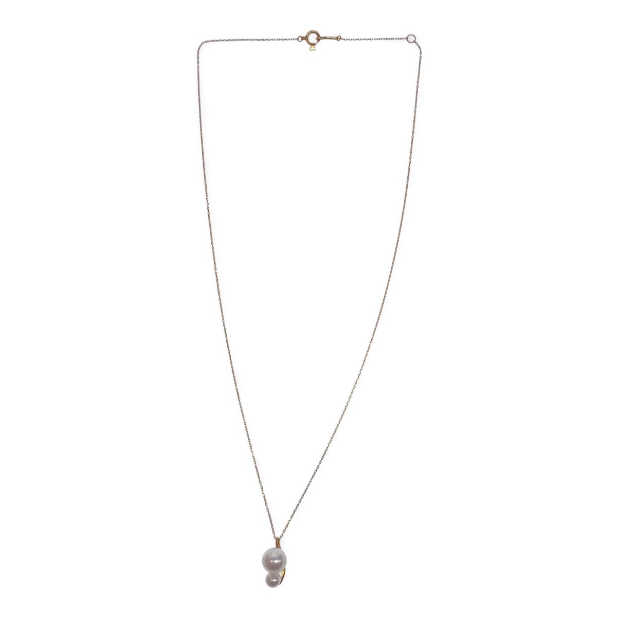 STAR JEWELRY スタージュエリー K18YG 18金イエローゴールド アコヤ 