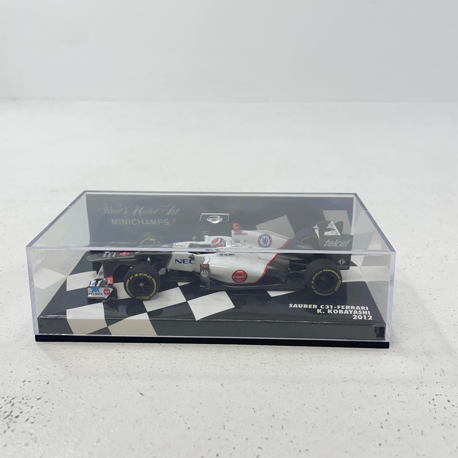 【尾張小牧店】 中古 MINICHAMPS/ミニチャンプス 1/43 ザウバー F1チーム フェラーリ C31 小林可夢偉 2012 [410120014] 【727】 尾張小牧店】 中古 MINICHAMPS/ミニチャンプス 1/43 ザウバー F1