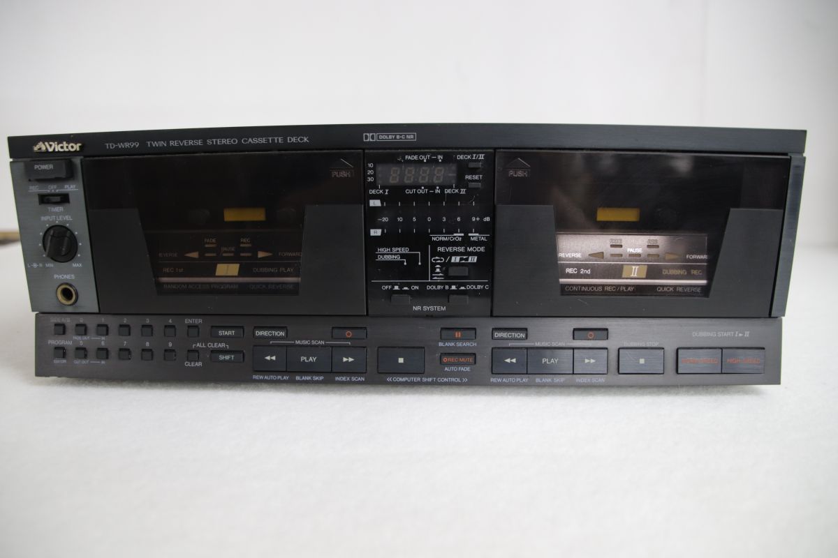 Victor ビクタ－ TD-WR99 Double Cassette Deck ダブルカセットデッキ |5300