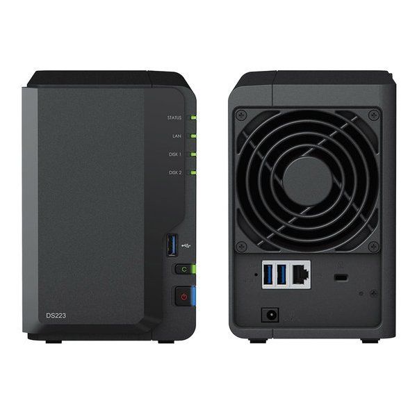 Synology シノロジー DiskStation DS223 HAT3310-16TB 2個 DS223 HAT3310-16TB2 2613737