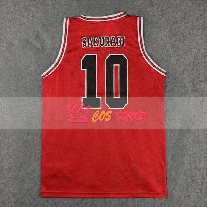 スラムダンク　桜木花道　ユニフォーム　4枚セット　ハロウィン　コスプレ スラムダンク 桜木花道 ユニフォーム 4枚セット ハロウィン コスプレ