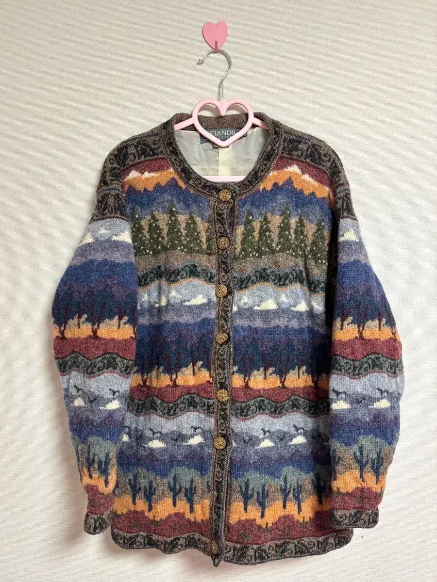 icelandic design ヴィンテージ ノルディック ウール ジャケット カーディガン セーター