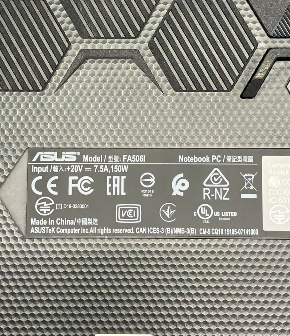  ASUS TUF Gaming A 15 FA 506 IH_FA IH ノートPC その他 PC周辺機器