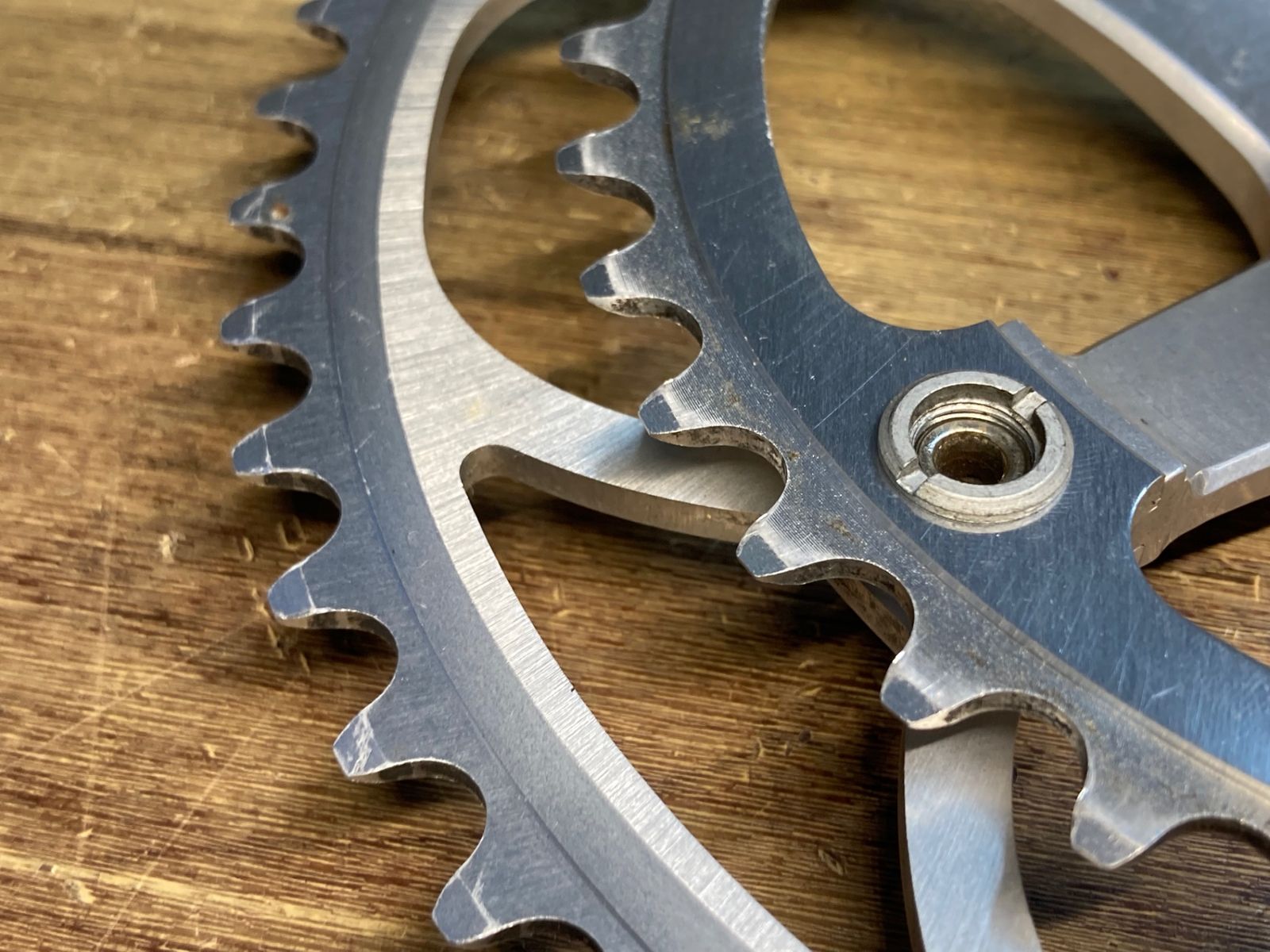 JH689 サンツアー SUNTOUR シュパーブプロ SUPERBE PRO コッタレス アルミ クランクセット 172.5mm 52 39T USTAUSTRALIA_COM_AU