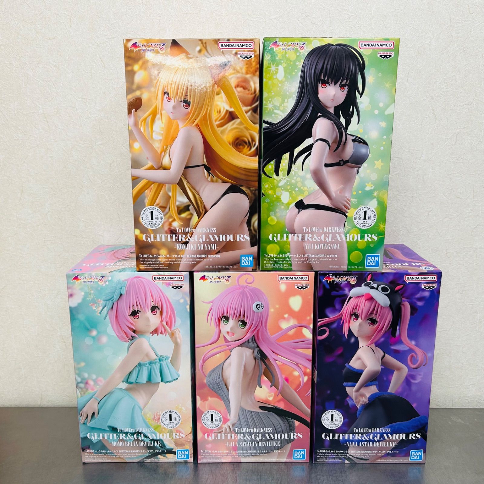 TOLOVEる ダークネス GLITTER ＆ GLAMOURS ララ ナナ モモ