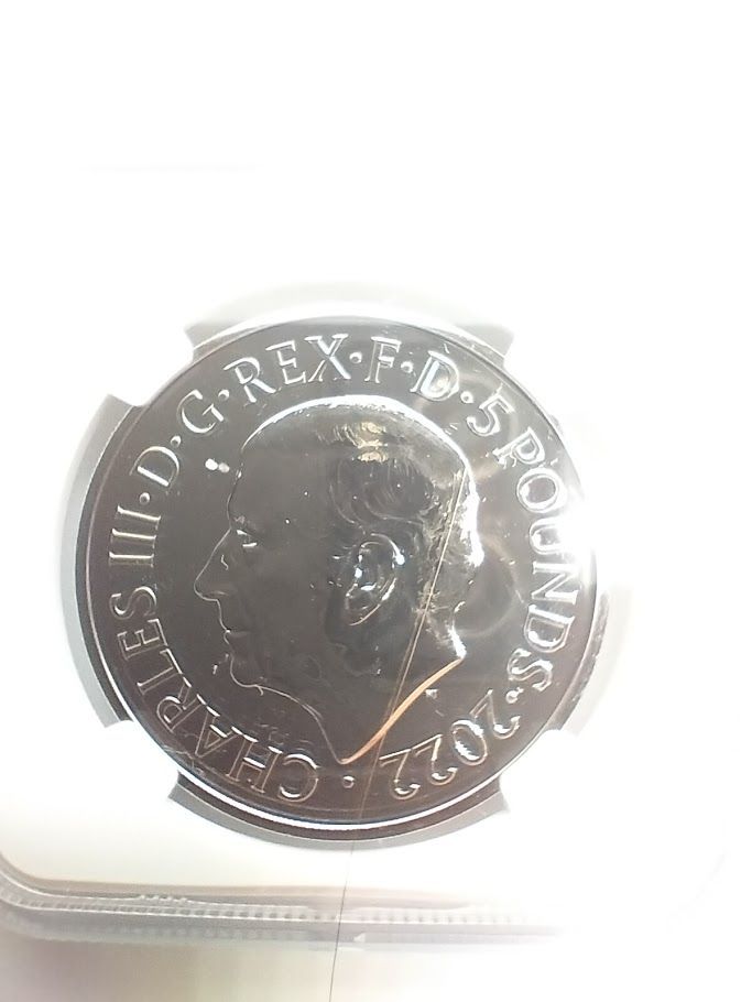 NGC MS69 DPL 2022年 イギリス エリザベス女王の生涯と遺産 NGC MS69 DPL 2022年 イギリス 5PD エリザベス女王の生涯と遺産
