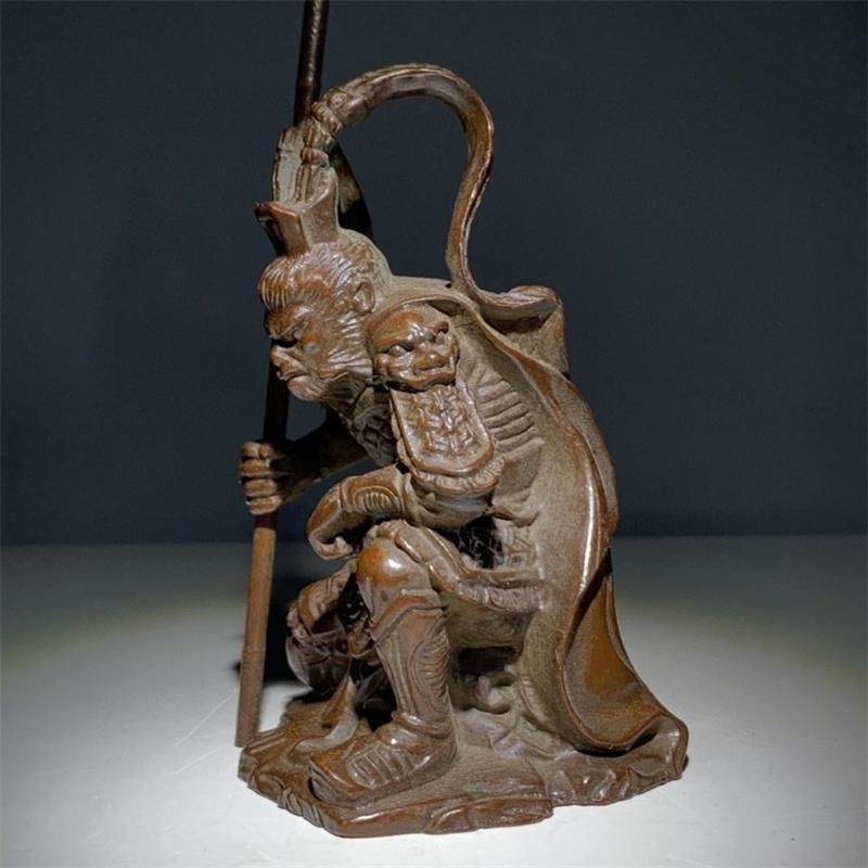 置物 装飾品 人形 フィギュア 孫悟空 西遊記 猿 サル 石猿 Son Goku 斉