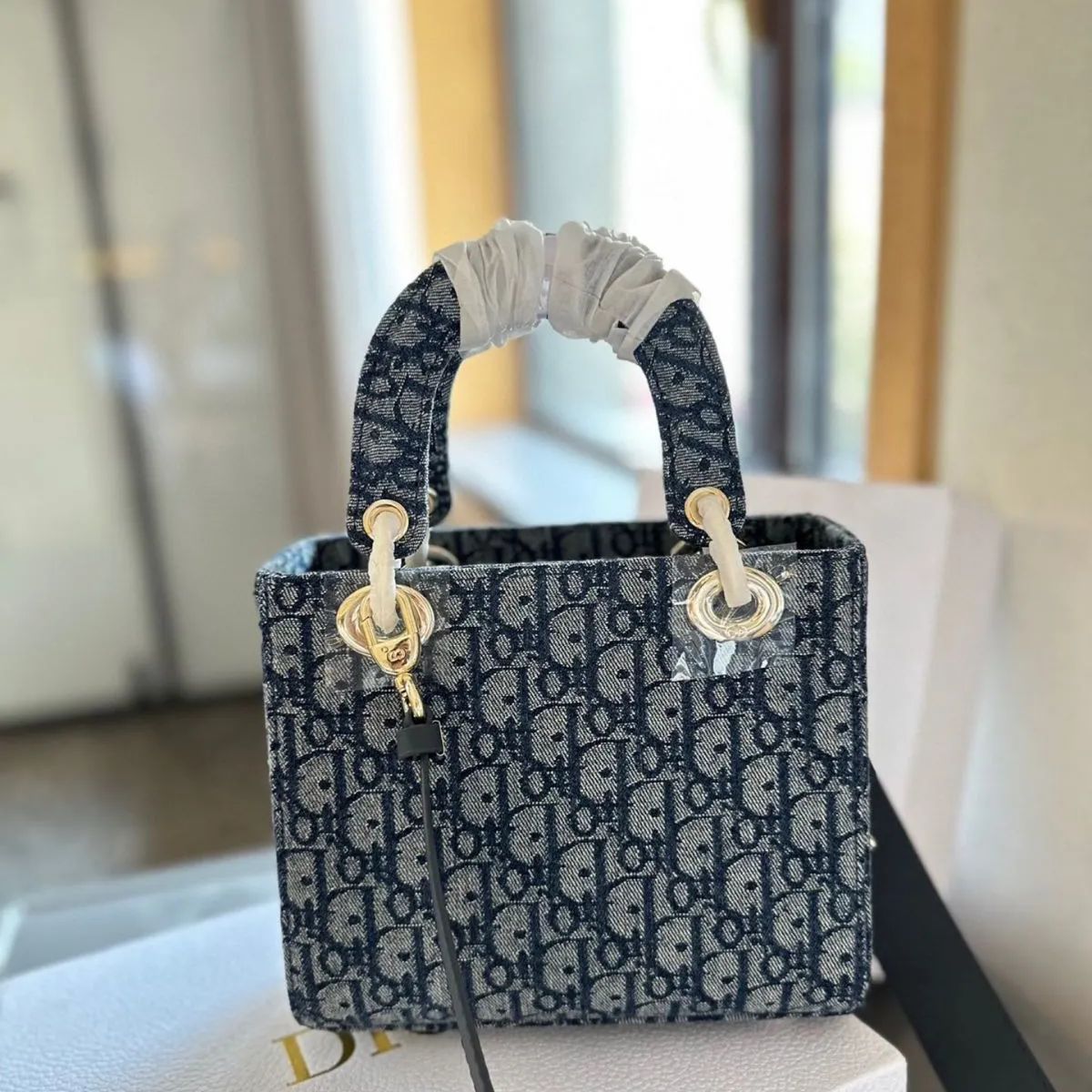 ★ DIOR ダイアナ妃 ハンドバッグ ショルダーバッグ デニムバッグ｜ ｜