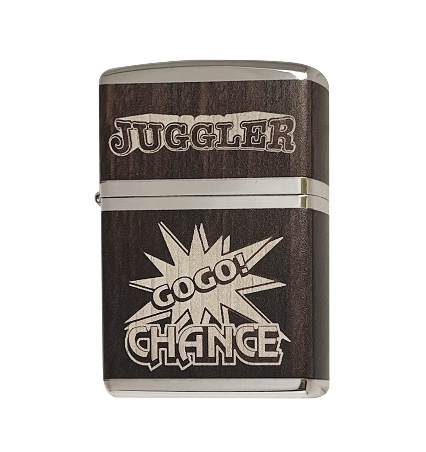 (ダークグレー) GOGOチャンス ジャグラーフルカラー ZIPPO