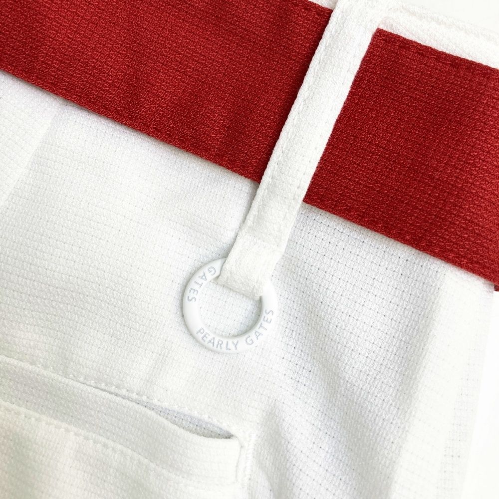 激安大特集！ サイズ 1 PEARLY GATES パーリーゲイツ 055-2134312 プリーツ切替 ミドルスカート ロゴ刺繍 ホワイト系 240101532638 ゴルフウェア レディース ストスト