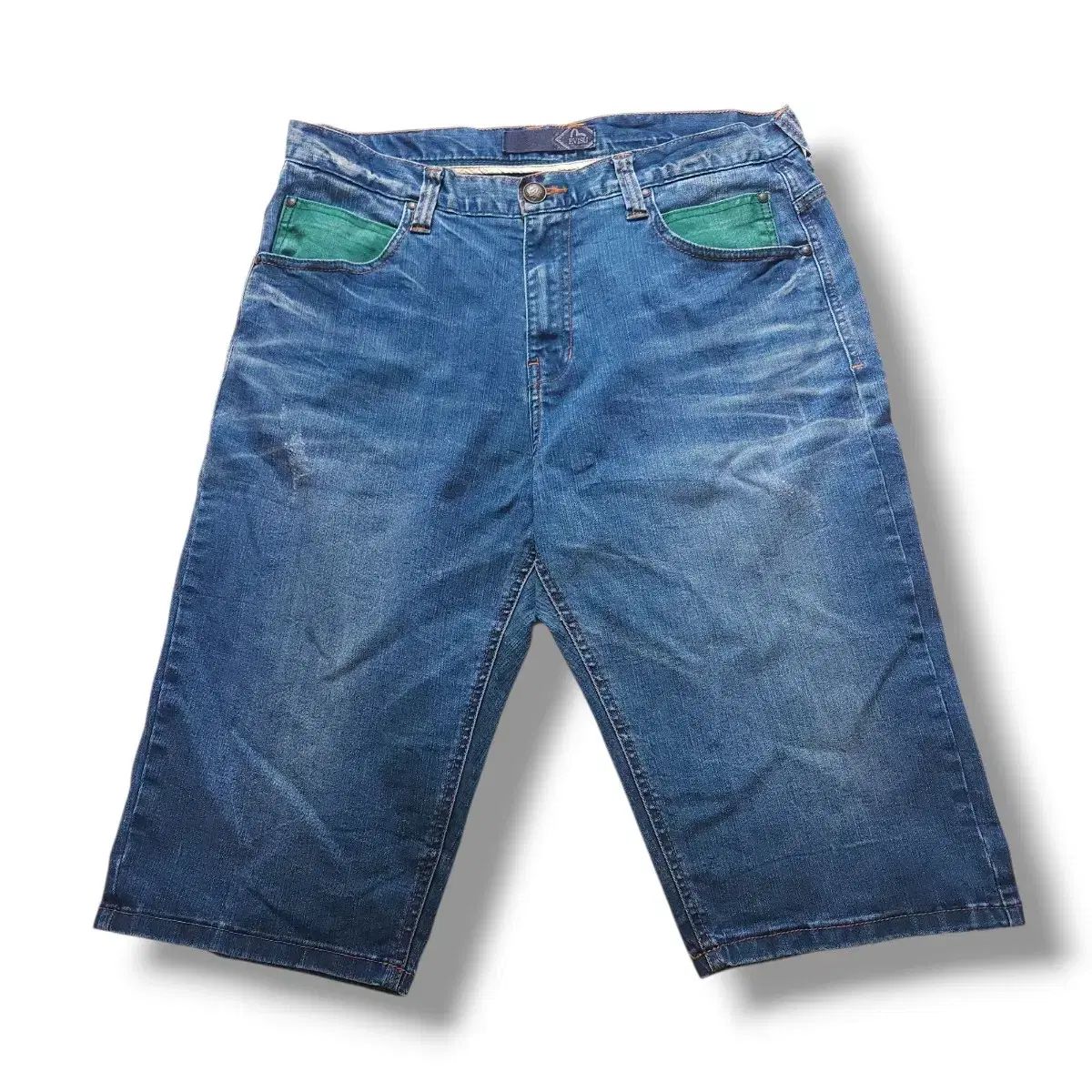 Evisu デニムハーフパンツ 34 EVISU(エヴィス) デニム ハーフパンツ - メルカリ
