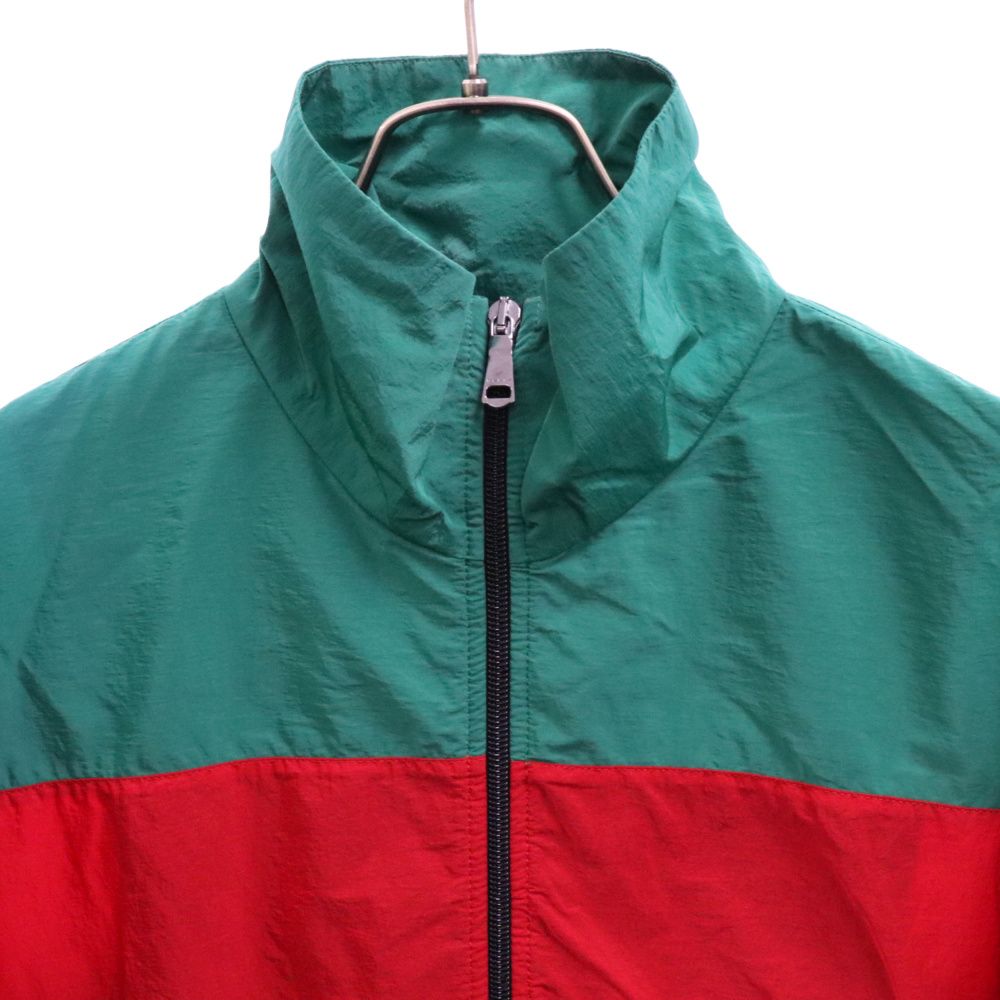 GUCCI (グッチ) GGワッペン トリコロールカラー ジップアップナイロン