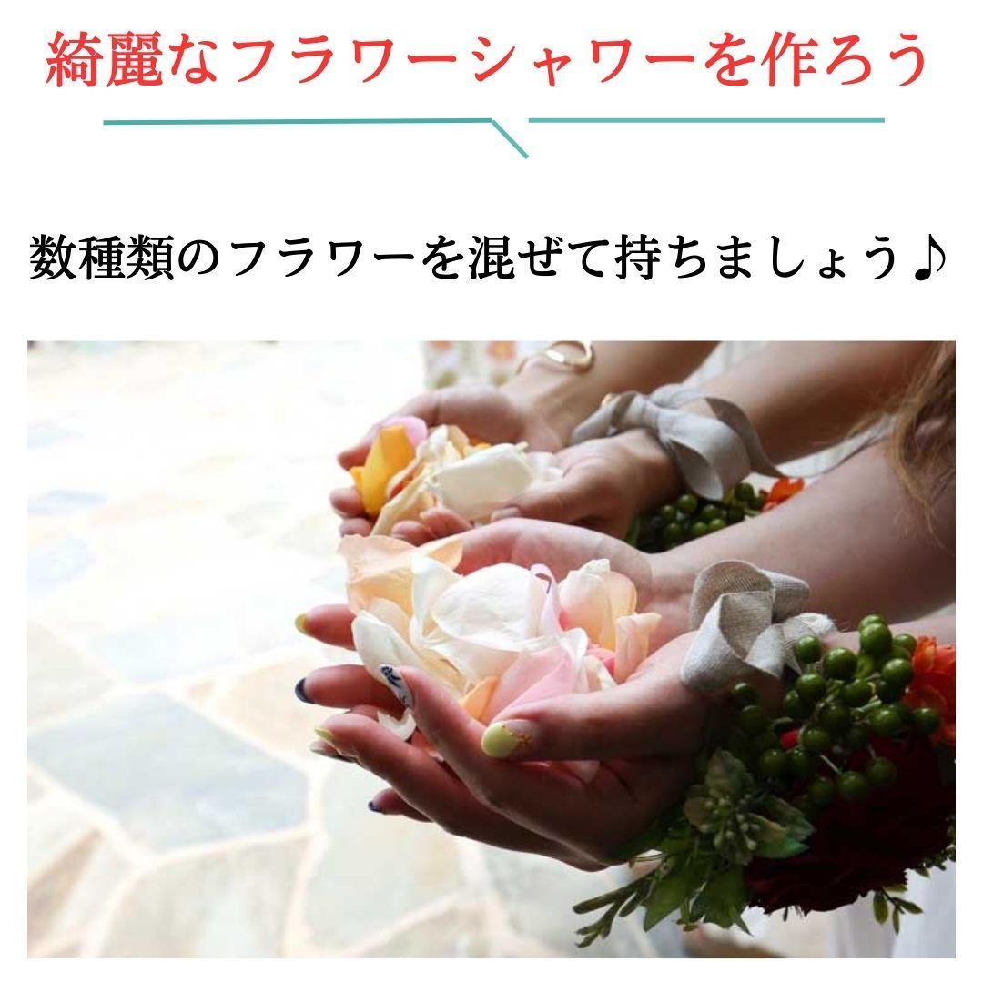 700枚】フラワーシャワー 7色セット 結婚式 披露宴 前撮り パーティー 