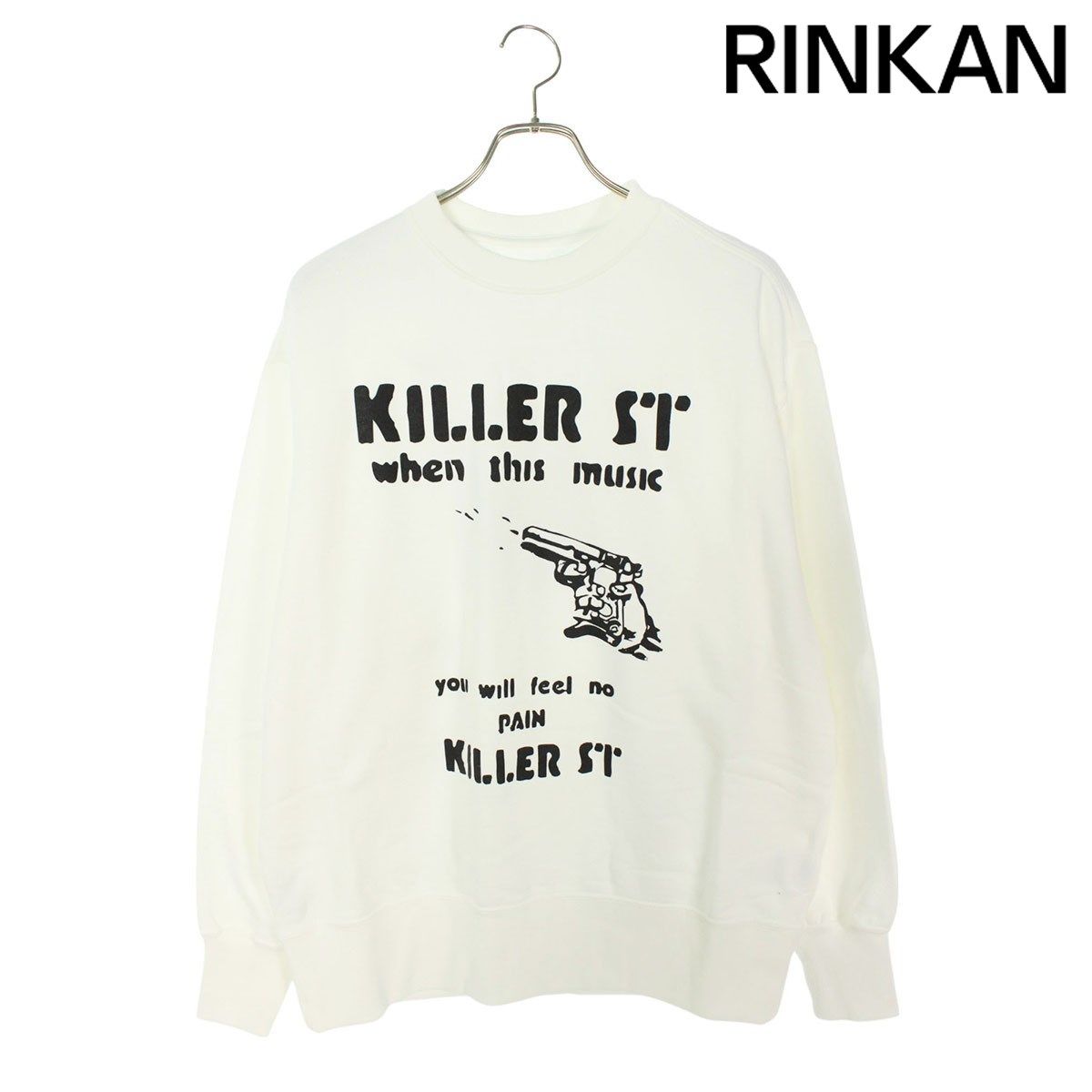 シークエル  23AW  WE-23AW-CN-02 WEEKENDプリントスウェット メンズ M 【2/27～3/18 タイムセール】