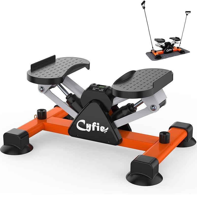 CYFIE ステッパー ダイエット 静音 サイドステッパー 静か 足踏み 健康 器具 有酸素運動 室内 トレーニング エクササイズ 足腰を鍛える  ステップマシン フィットネスステッパー 耐荷重100kg - メルカリ