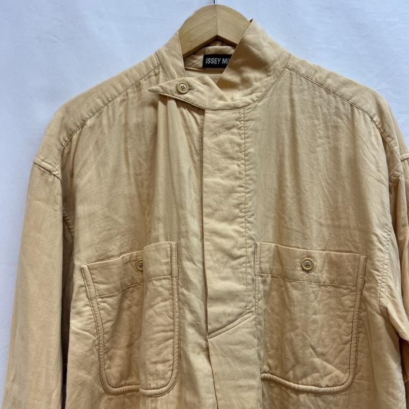 ISSEY MIYAKE イッセイミヤケ シャツ、ブラウス 長袖 80s 黒タグ
