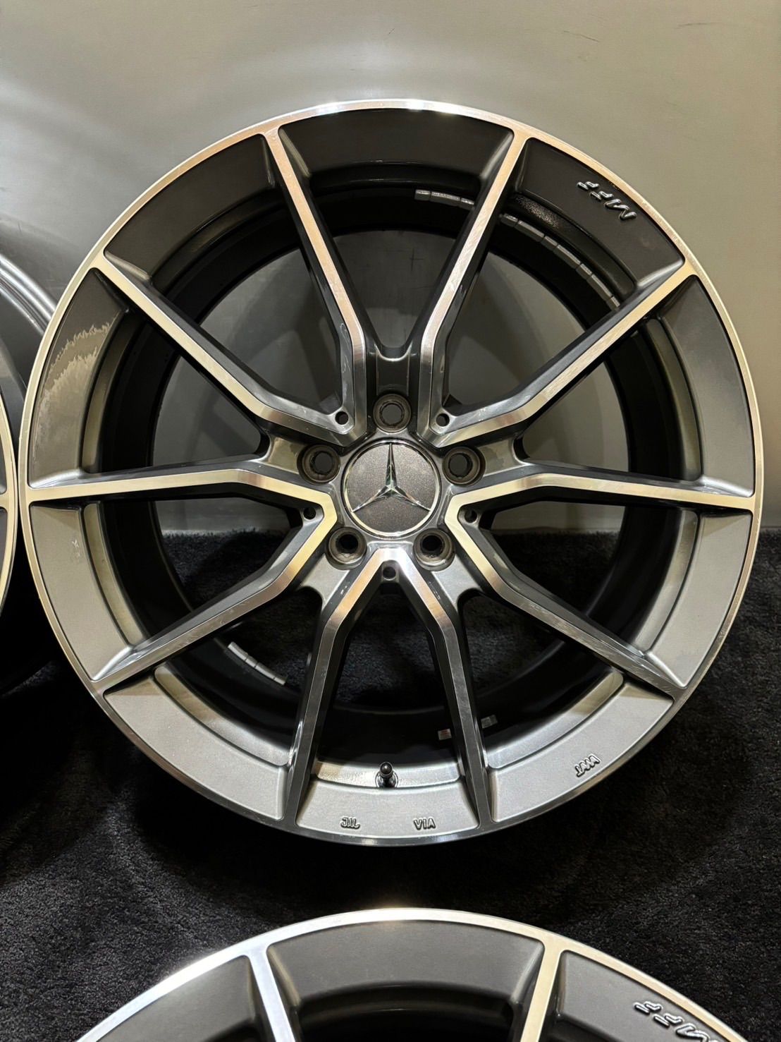 ☆MAK MFF FLOW FORGED 19インチ 8J/9J +20/+50 112 5H アルミホイール 