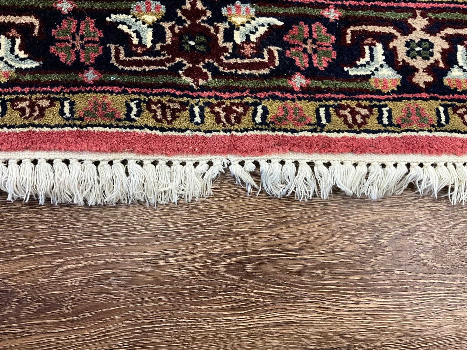 ヴィンテージラグ インド絨毯 161cm×89cm 手織り絨毯