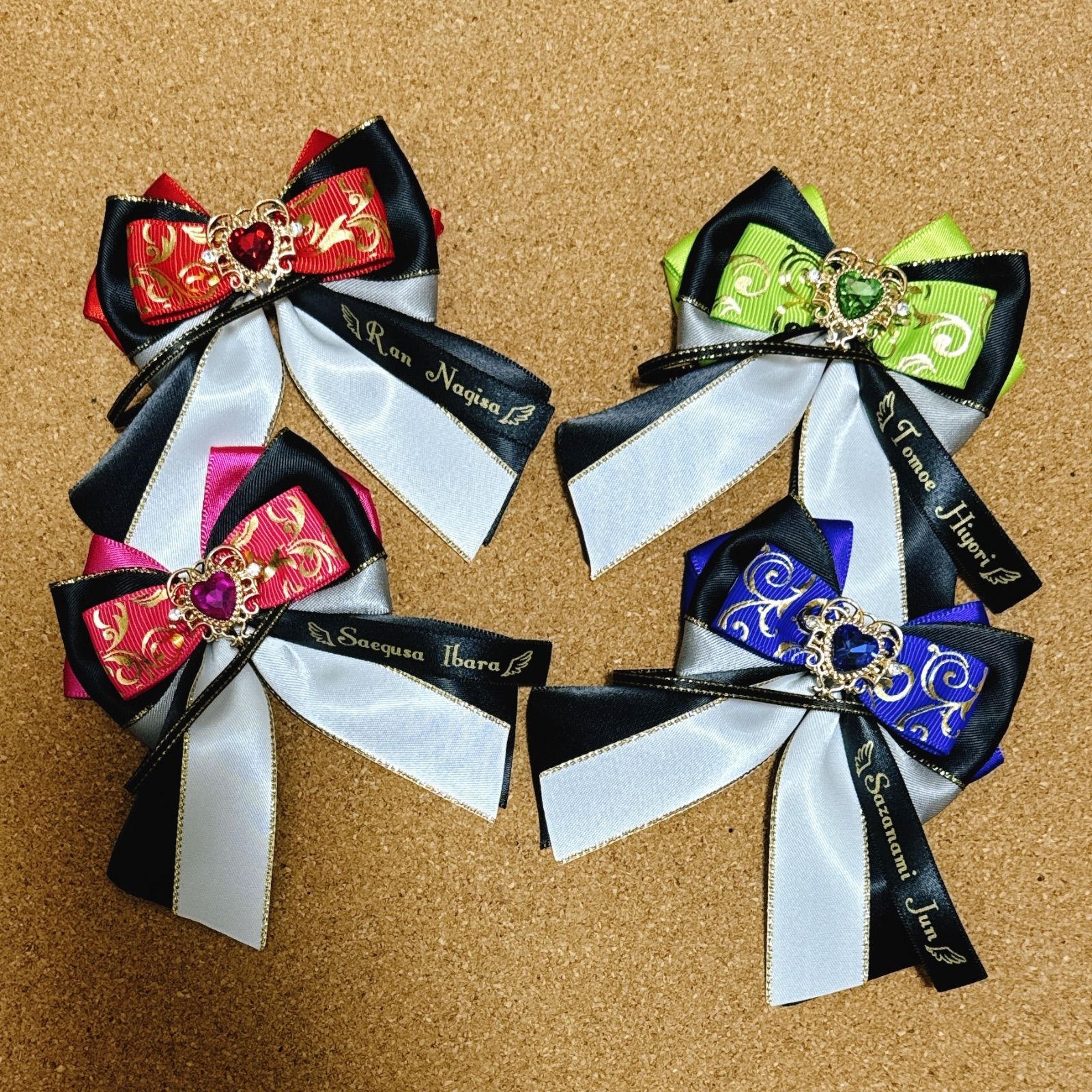 オーダー専用 キンブレリボン ペンラリボン アミボムリボン ペンライトリボン アミボムリボン キンブレリボン ペンラリボン