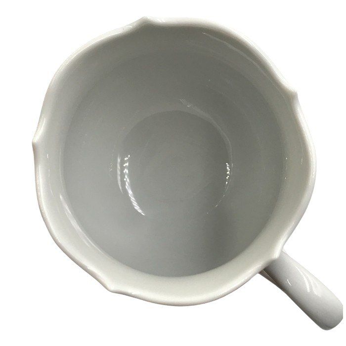ホワイトマイセン コーヒーカップ＆ソーサー