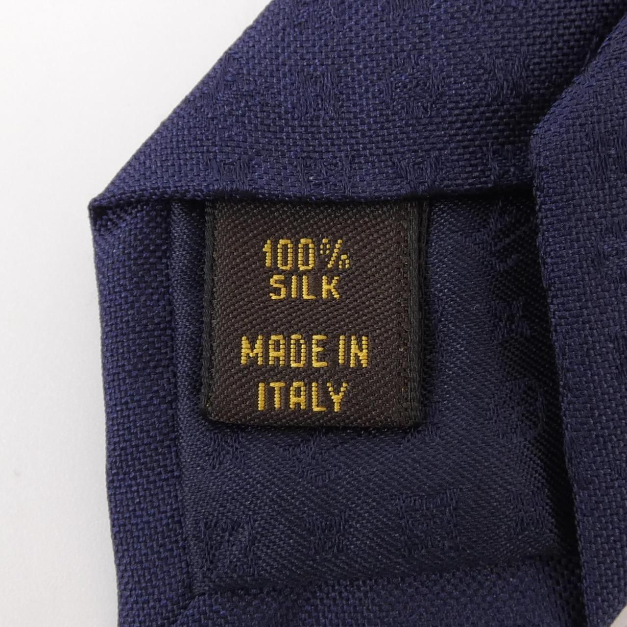 LOUIS VUITTON ルイヴィトン ネクタイ シルク 100% 青 ブルー (102-2