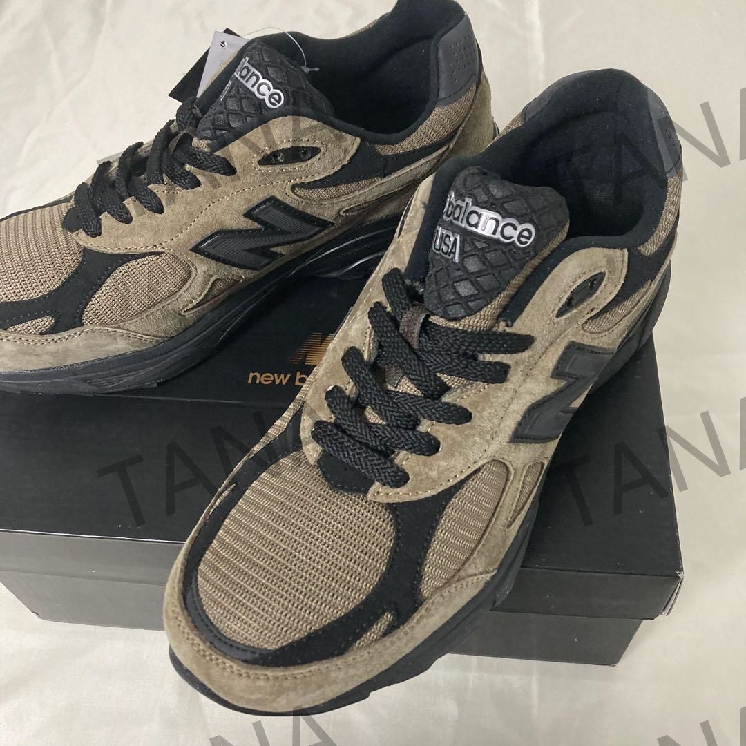 JJJJound × New Balance NB 990 V3 レディース/メンズ スニーカー 箱付