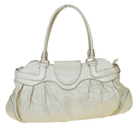 Salvatore Ferragamo ベージュ ガンチーニ ハンドバック Salvatore Ferragamo ベージュ ハンドバッグ Salvatore Ferragamo