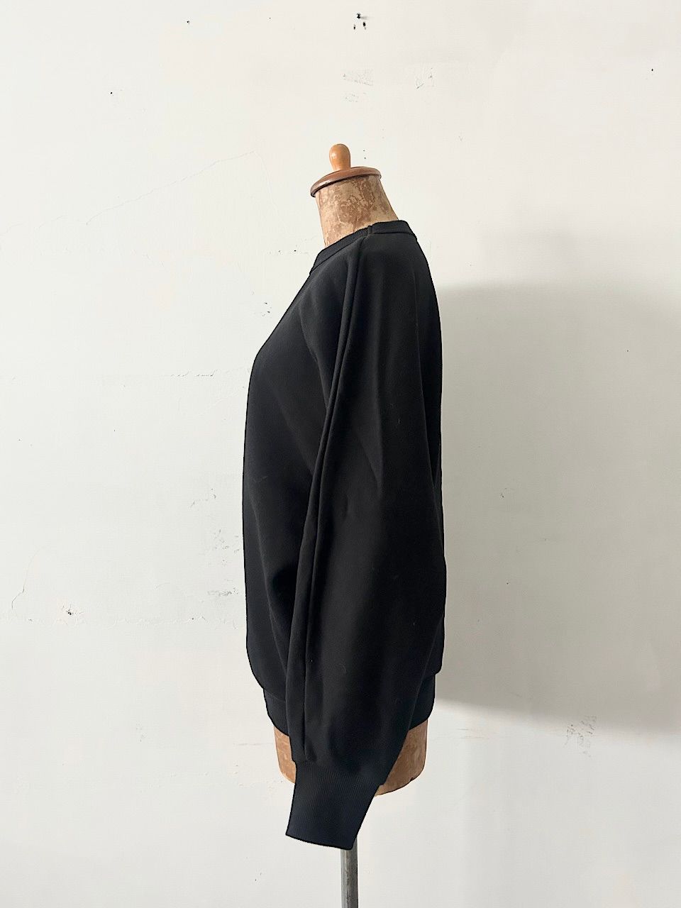  TRAVAIL MANUEL 起毛裏毛ドルマンプルオーバー 長袖シャツ ブラウス トップス