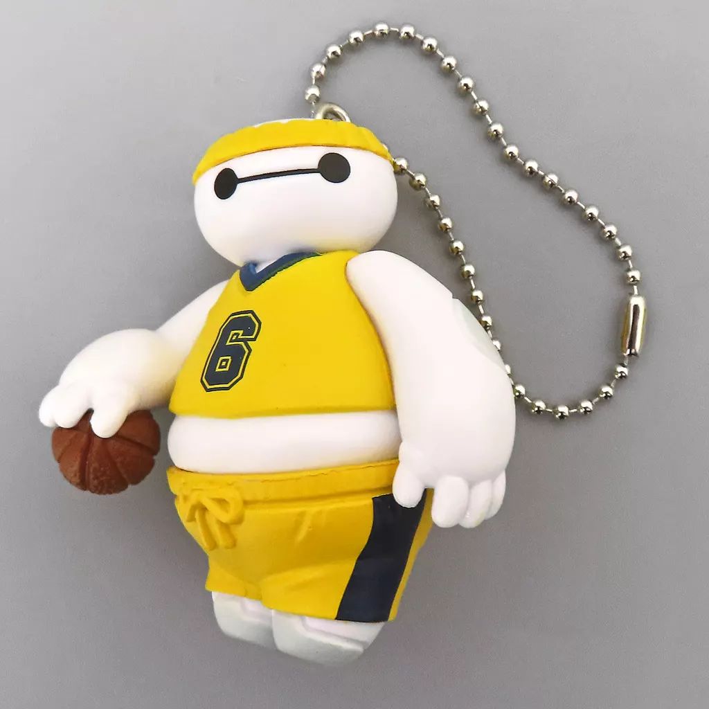 中古】キーホルダー ベイマックス(バスケットボール) 「ベイマックス