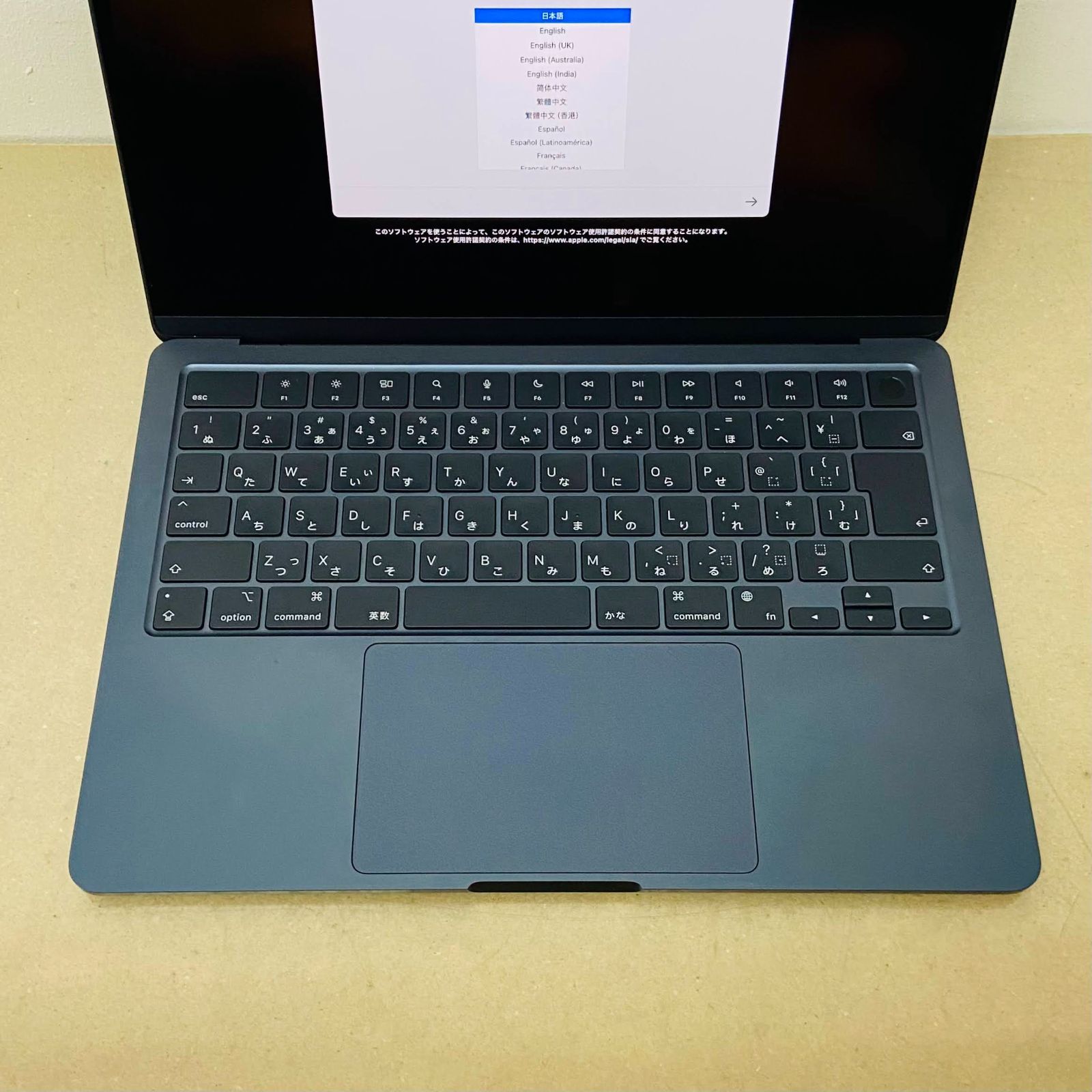 MacBook Air M3 バッテリー100% メモリ16GB Apple MacBook Air 13.6インチ Liquid Retinaディスプレイ Late