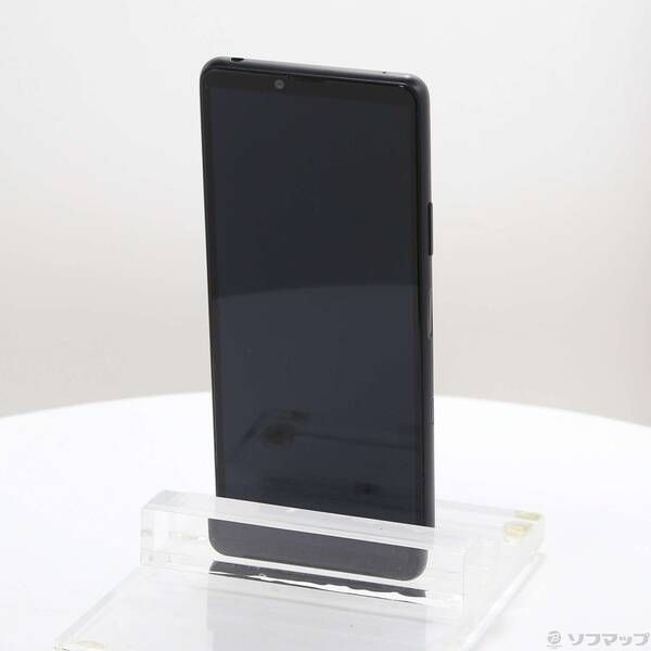 中古品〕 Xperia 10 III Lite 64GB ブラック XQ-BT44 楽天 SIM