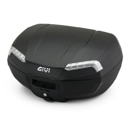 3営業日で発送 GIVI ジビ GIVI ジビ バイク用 リアボックス 46L 未塗装ブラック モノロックケース インナーマット付属 RIVIERAシリーズ E46NT