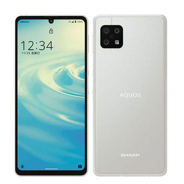 【中古】 SH-54B AQUOS sense6 シルバー SIMフリー 本体 ドコモ スマホ シャープ【送料無料】 sh54bsv7mtm