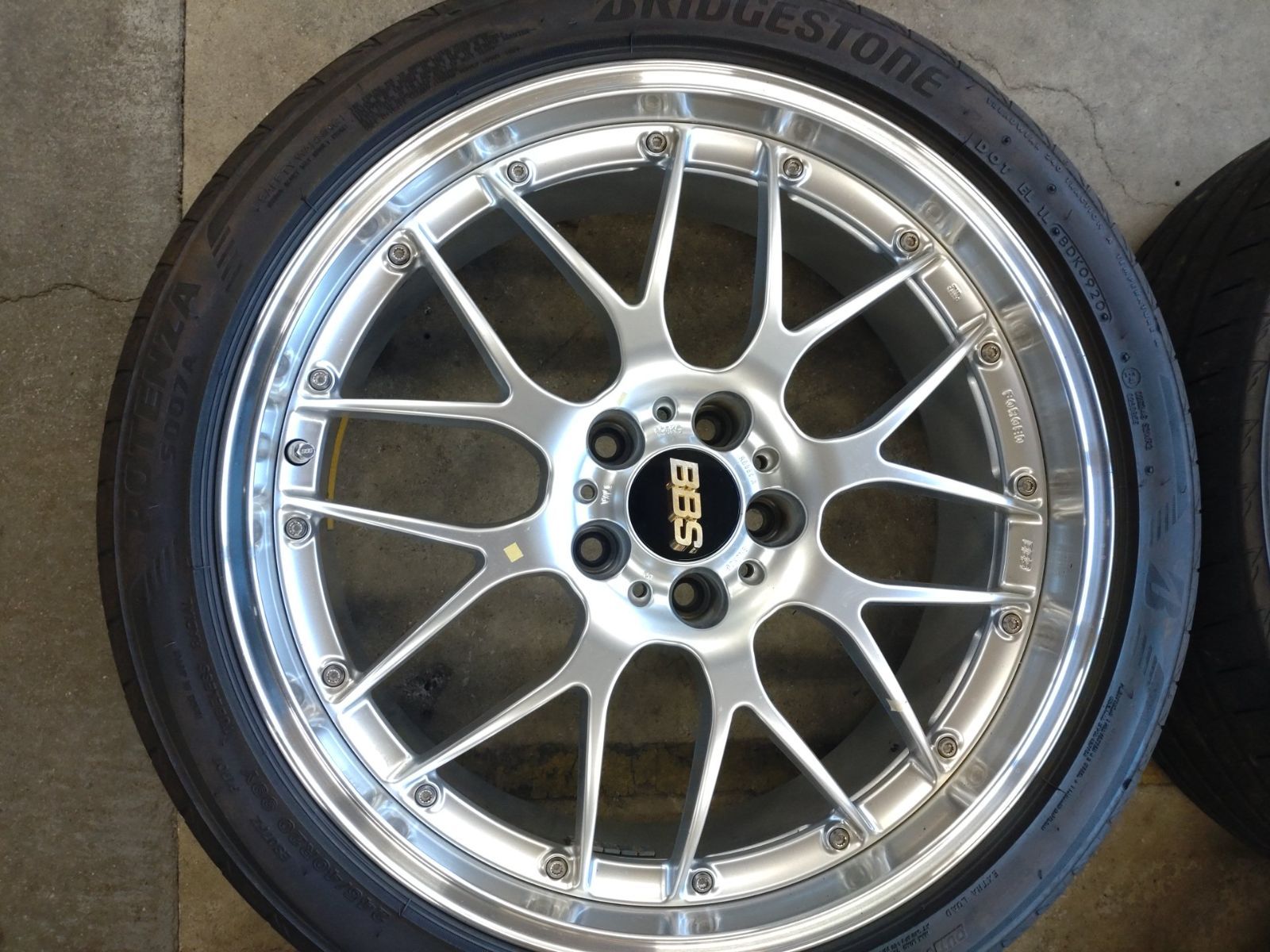 BBS RS-GT RS980A 980A ホイール 20×8.5J+30 120-5H ＆ブリヂストン POTENAZA S007 245 ...