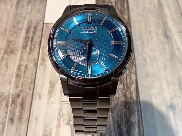 CITIZEN シチズン NK5009-69N 腕時計 機械式時計 8322-S122252 クリスタルガラス 5気圧防水 ブラックメタル系 