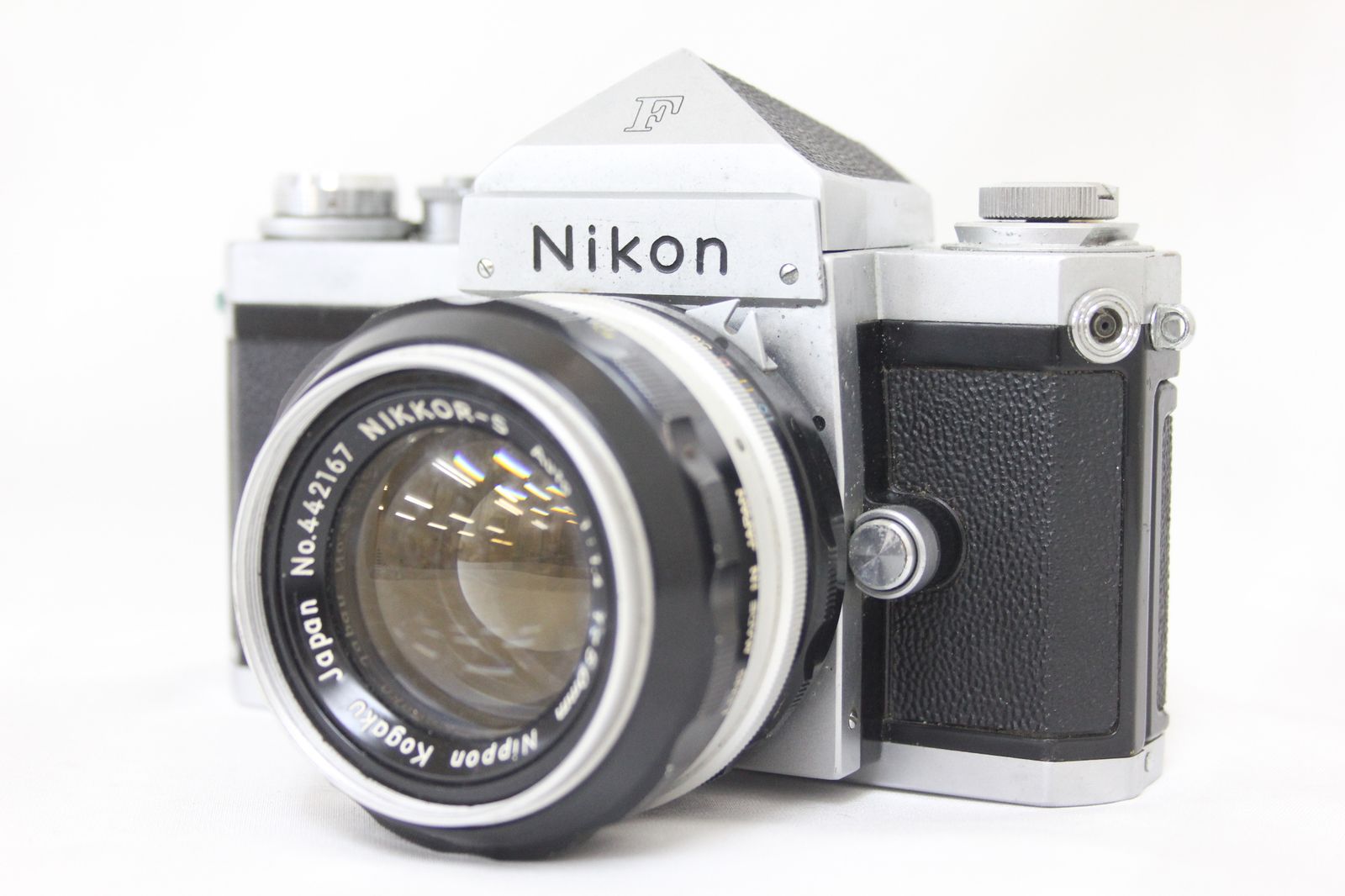 ニコンFアイレベルボディー ニコン Nikon F アイレベル シルバー ボディ フィルム マニュアル
