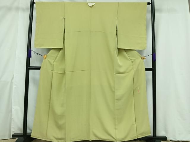 平和屋着物●上質な色無地　秘色色　正絹　逸品　CAAZ3169yc 平和屋着物○上質な色無地 秘色色 正絹 逸品 CAAZ3169yc 平和屋着物