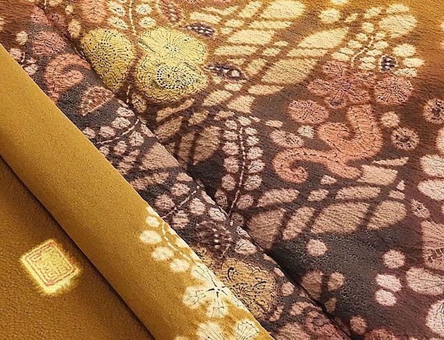 訪問着 正絹 十日町友禅 滝泰謹製 辻が花 訪問着 美品  リサイクル  着物 訪問着 正絹 十日町友禅 滝泰謹製 辻が花 訪問着 美品 リサイクル 着物