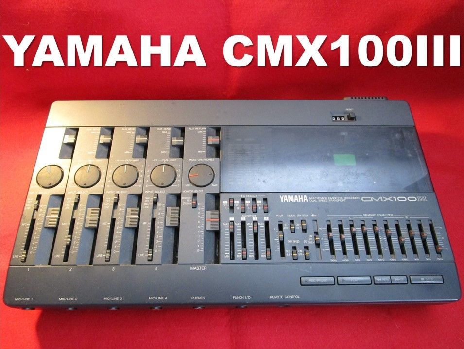 YAMAHA カセットMTR CMX100III ＜チャレンジ品＞ - メルカリ