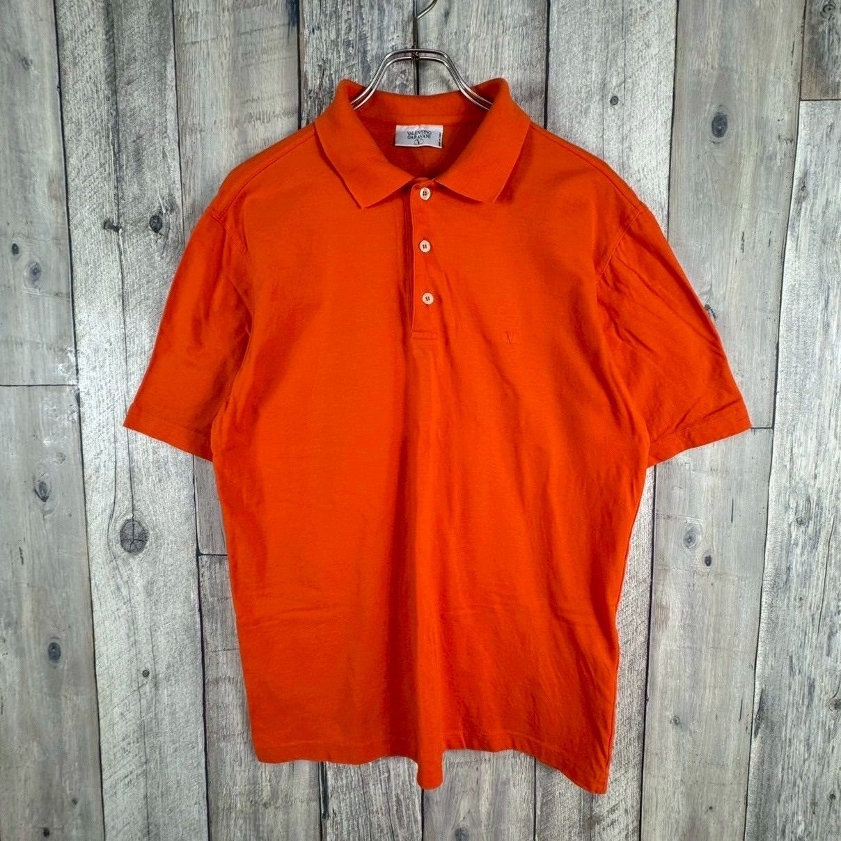 ヴァレンティノガラヴァーニ コットンロゴTシャツ オレンジ VALENTINO GARAVANI ヴァレンティノ ガラヴァーニ 半袖 綿
