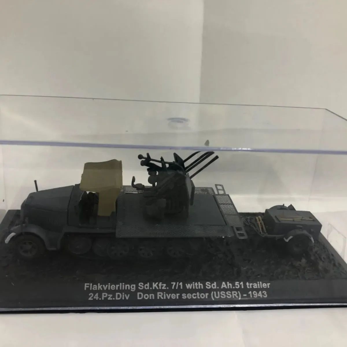 Flakvierling Sd.Kfz. 7/1 with Sd.Ah.51 trailer 24.Pz.Div Don River ...