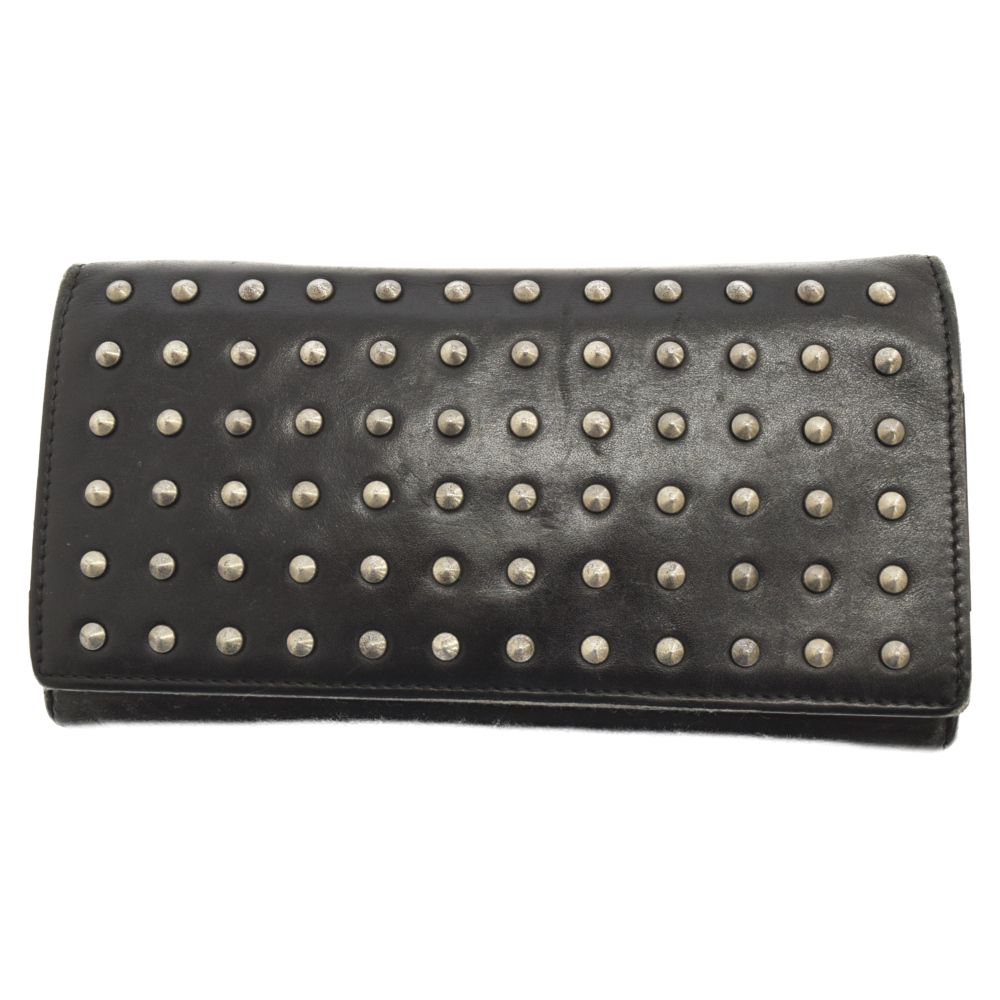 SAINT LAURENT サンローラン スタッズロングウォレット SAINT LAURENT スタッズロングウォレットmuller × STUDIOUS サイド