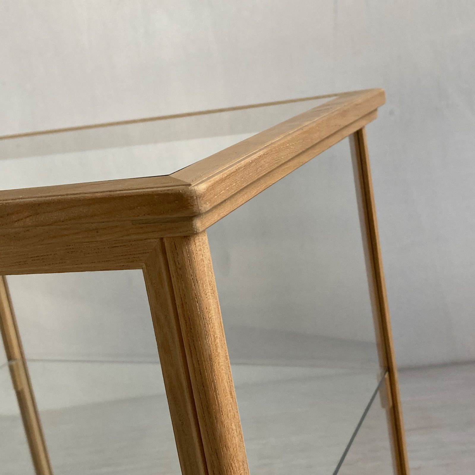 ガラスケース 2段