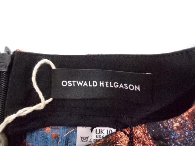 新品 未使用 オズワルド ヘルガソン OSTWALD HELGASON ひざ丈スカート