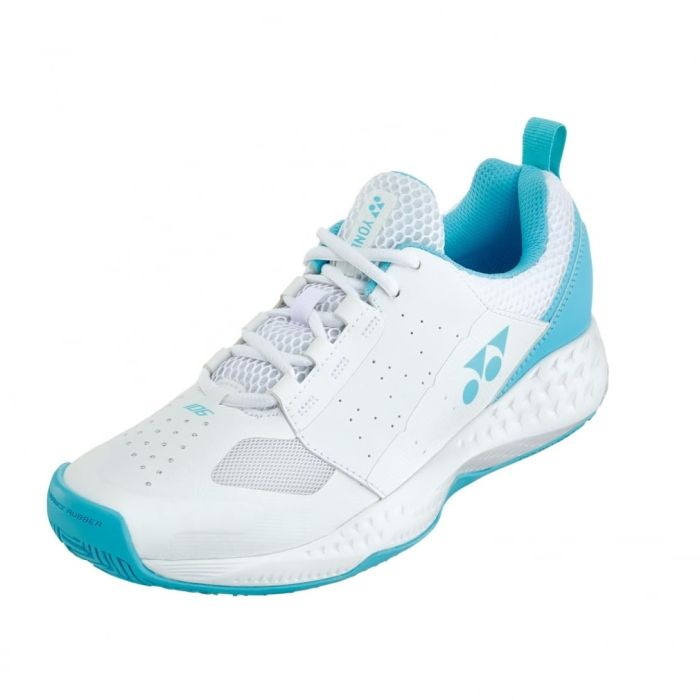 【新品・2営業日で発送】YONEX ヨネックス パワークッション106 (SHT106) 色 : ホワイト／サックス サイズ : 22.5 