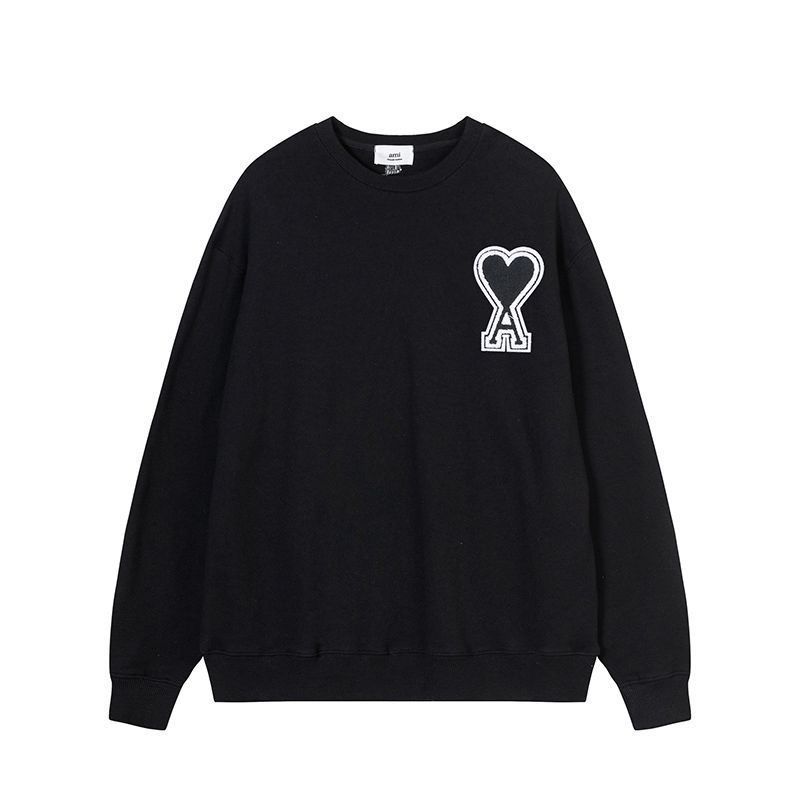 新品 特価値 AMI PARIS アミ パリス フェルパ コットン ジップ 