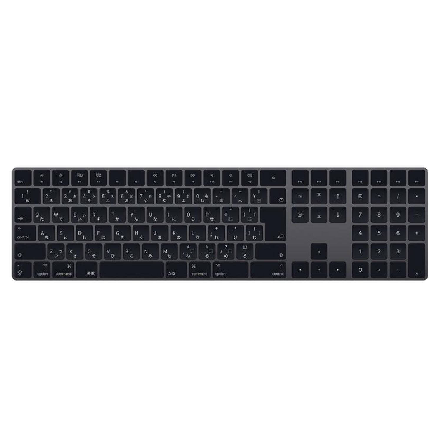 フォロワ割 純正 Apple Magic Keyboard スペースグレイ A1843 MRMH2J|A 日本語配列 テンキー付き マジックキーボード