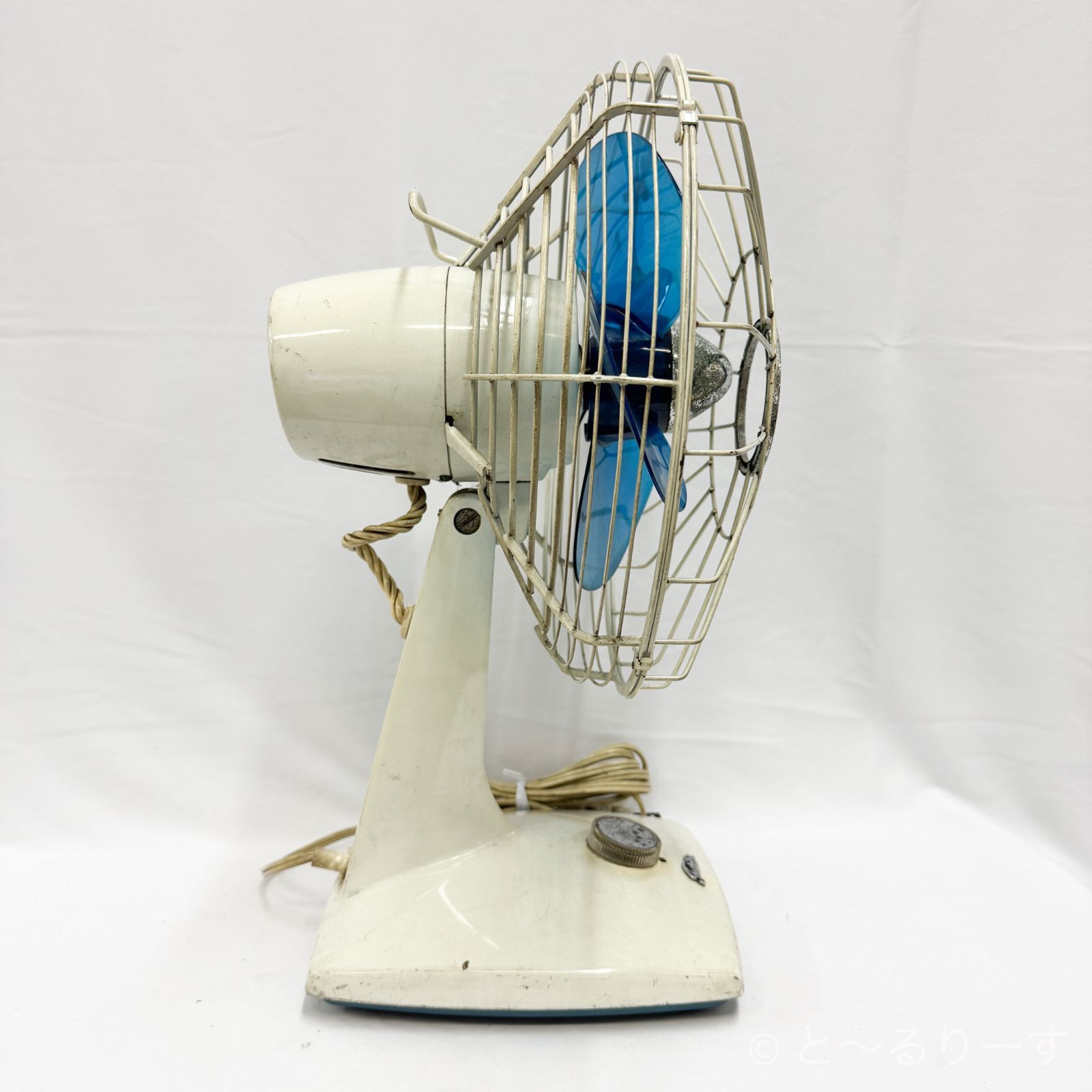 動作確認済】 TOSHIBA 東芝 扇風機 卓上扇 EH形 羽根径20cm 昭和