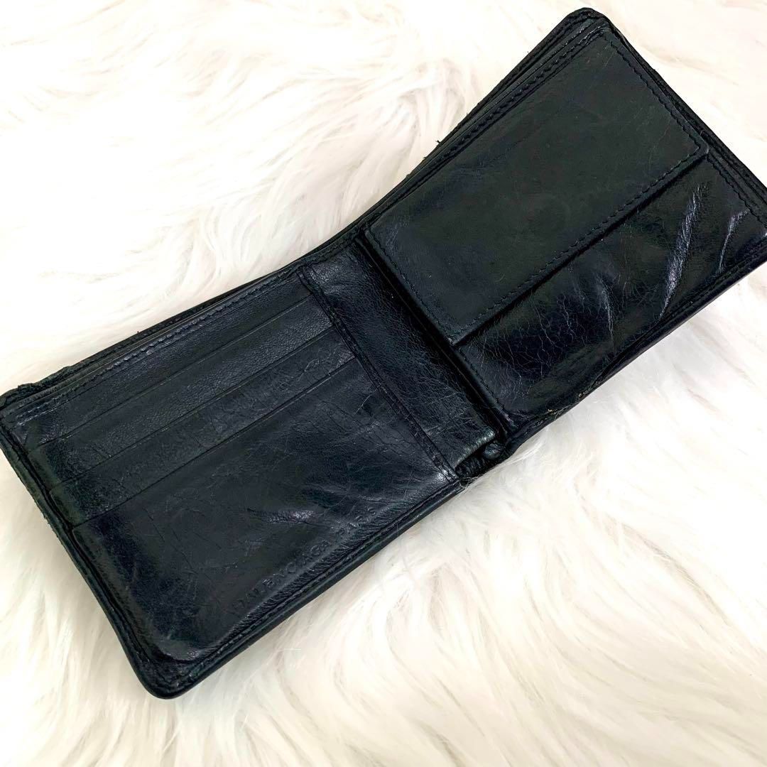 BALENCIAGA バレンシアガ スタッズレザー二つ折り財布