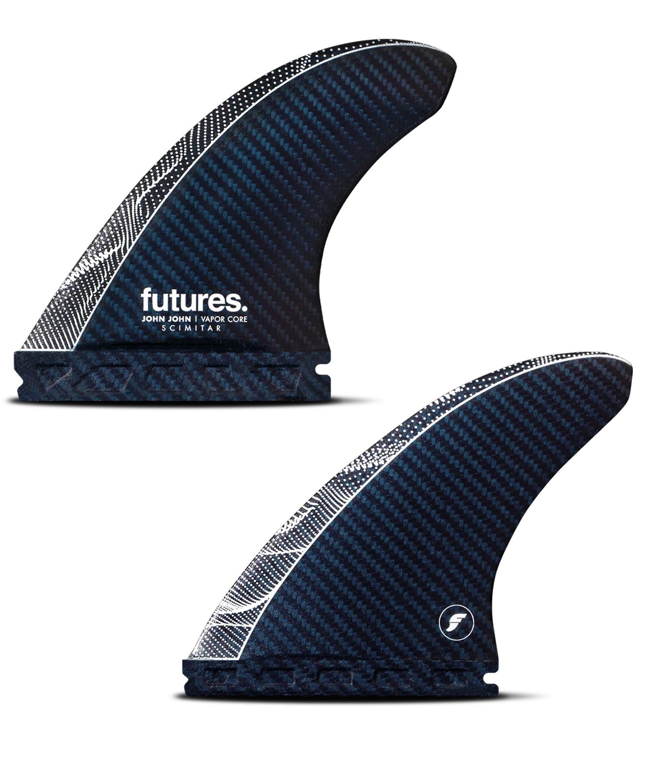 フューチャーフィン　JF SCIMITAR サーフボードフィン ミディアム フューチャー フィン トライフィン ジョンジョンフローレンス FUTURES